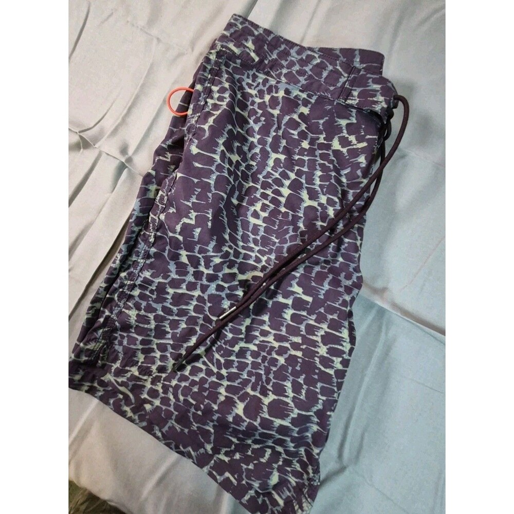 Deus Ex Machina Zanzibar Bique Board Shorts Men's Size 32 All Over Print Yardage